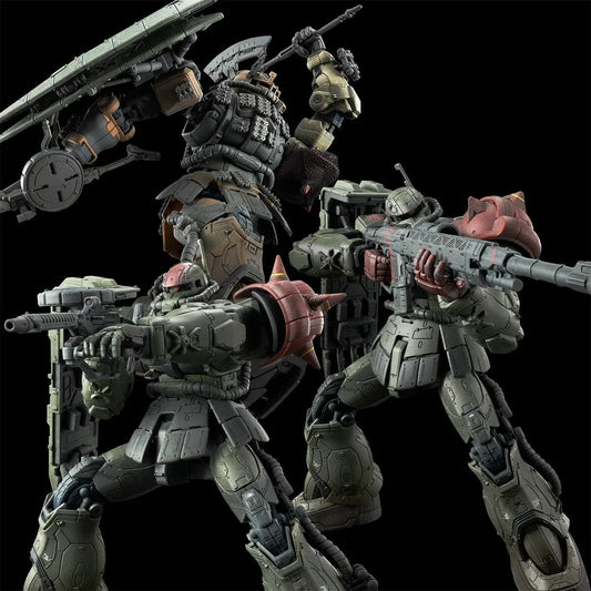 Bandai HG 1/144 Zaku II F Type Chubs & Kale + Unidentified Type Solari Custom Parts Set [RFV] (P-Bandai) - Kidultverse