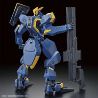 HG 1/72 No.03 Mailes Jogan – rear three-quarter view with beam rifle