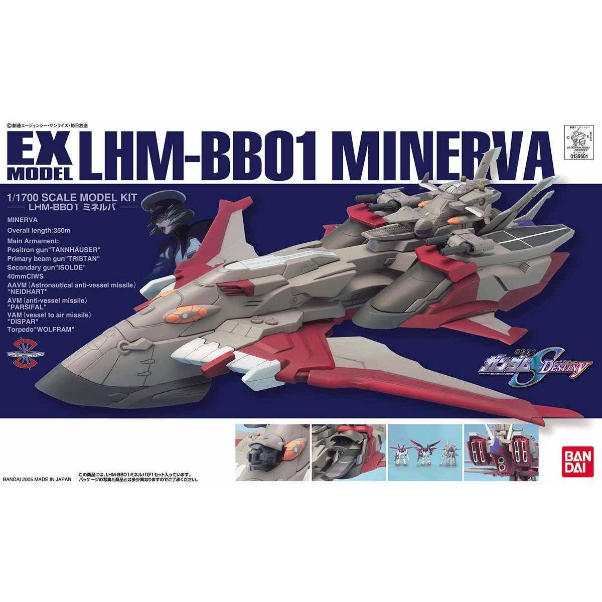 Bandai HG EX Model 1/1700 No.026 LHM-BB01 Minerva - Kidultverse