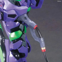 HG No.04 Evangelion-01 Test Type – close-up of shoulder and umbilical cable