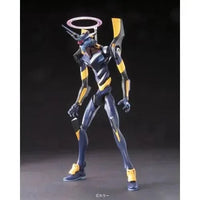 HG No.06 Evangelion Mark.06 – assembled figure posed with arm raised, halo ring