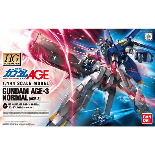 Bandai HGAGE 1/144 No.21 Gundam AGE-3 Normal - Kidultverse