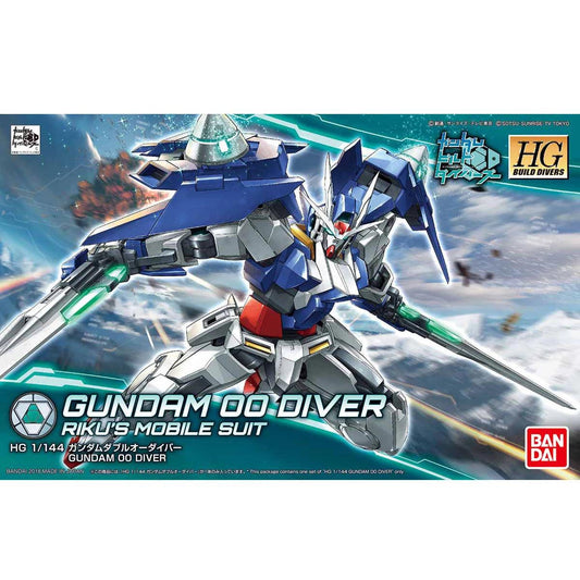 Bandai HGBD 1/144 No.000 Gundam 00 Diver - Kidultverse