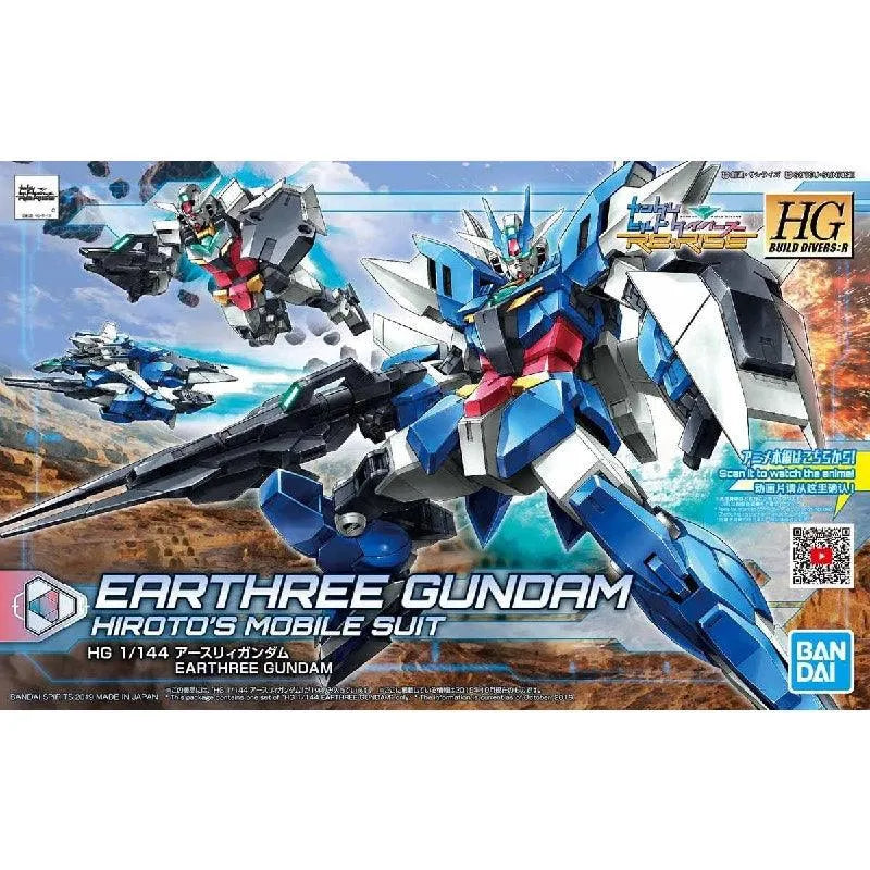 Bandai HGBD:R 1/144 No.001 Earthree Gundam - Kidultverse