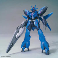 HGBD:R 1/144 No.022 Alus Earthree Gundam – front view with grey shield