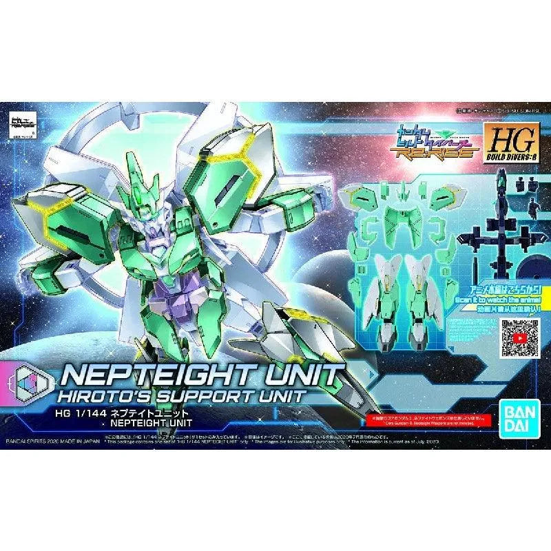 Bandai HGBD:R 1/144 No.031 Nepteight Unit - Kidultverse