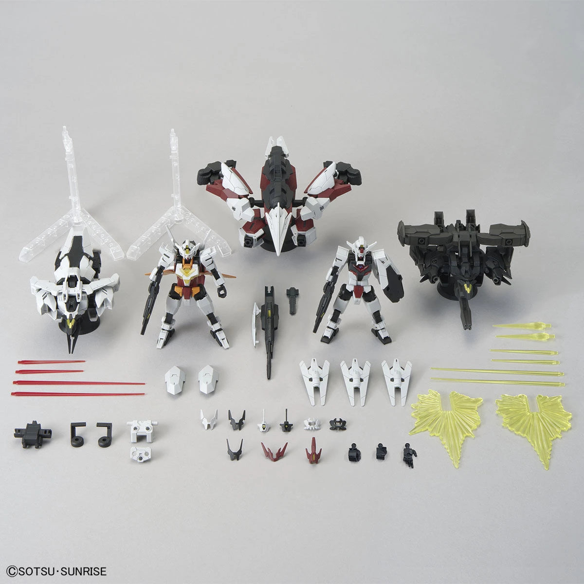 Bandai HGBD:R 1/144 The Gundam Base Limited Core Gundam & Core Gundam II Core Change Set [Real Type Color] - Kidultverse