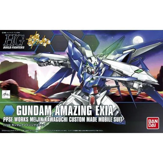 Bandai HGBF 1/144 No.016 Gundam Amazing Exia [PPSE Works Meijin Kawaguchi Custom] - Kidultverse