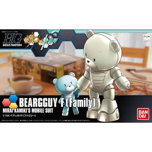 Bandai HGBF 1/144 No.022 KUMA-F Beargguy F (Family) - Kidultverse