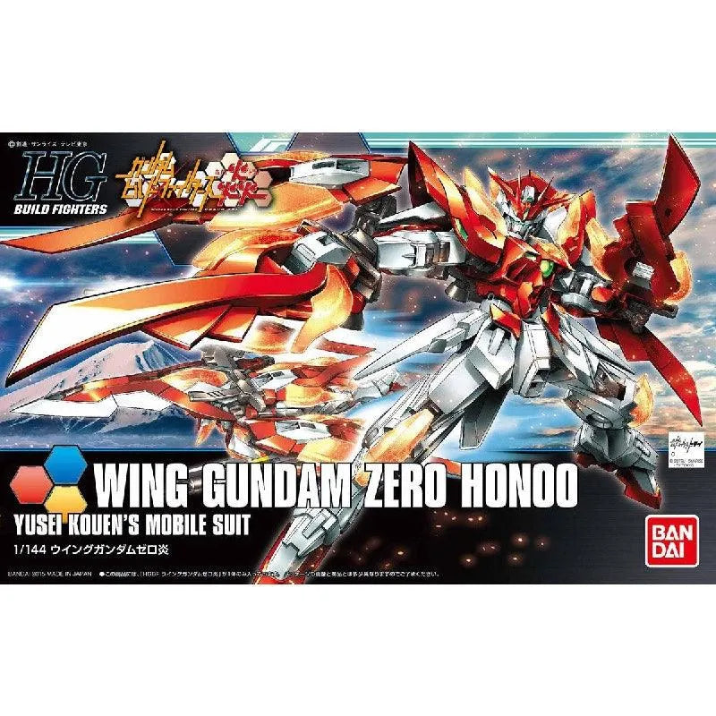 Bandai HGBF 1/144 No.033 Wing Gundam Zero Honoo - Kidultverse