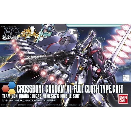 Bandai HGBF 1/144 No.035 XM-X1 Crossbone Gundam X-1 Full Cloth Type.GBFT - Kidultverse