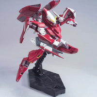 HGG00 1/144 No.014 GNW-003 Gundam Thaone Daei – action pose on black display stand