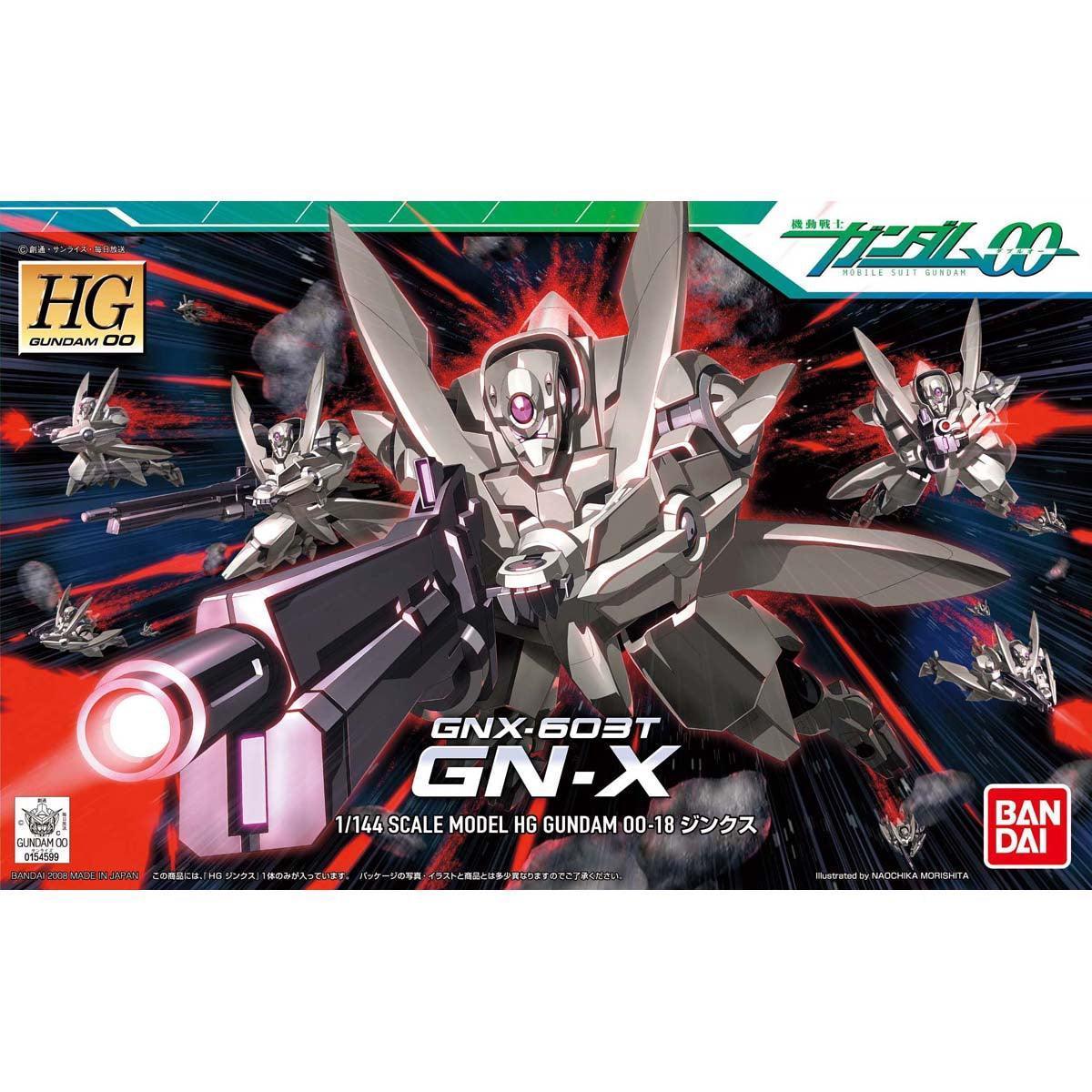 Bandai HGG00 1/144 No.018 GNX-603T GN-X - Kidultverse