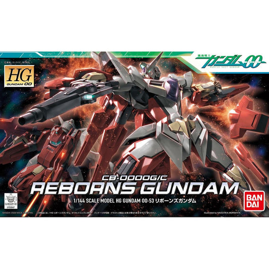 Bandai HGG00 1/144 No.053 CB-0000G/C Reborns Gundam - Kidultverse