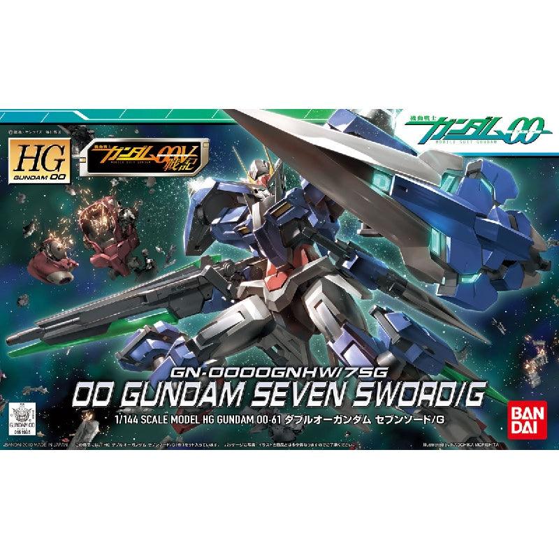 Bandai HGG00 1/144 No.061 GN-0000GNHW/7SG 00 Gundam Seven Sword/G - Kidultverse