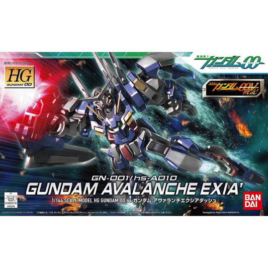 Bandai HGG00 1/144 No.064 GN-001/hs-A01D Gundam Avalanche Exia Dash - Kidultverse