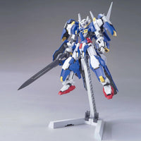 HGG00 1/144 No.064 GN-001/hs-A01D Gundam Avalanche Exia Dash – front view on posed display stand