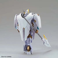 HGGBB 1/144 No.02 Gundam Livelance Heaven – rear view with polearm held over shoulder