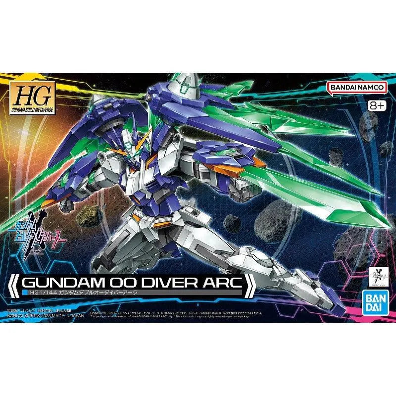 Bandai HGGBM 1/144 Gundam 00 Diver Arc - Kidultverse