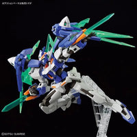 HGGBM 1/144 Gundam 00 Diver Arc – action pose on clear stand, green beam sabres