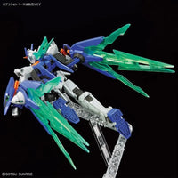 HGGBM 1/144 Gundam 00 Diver Arc – clear green gn-particle wings on action stand