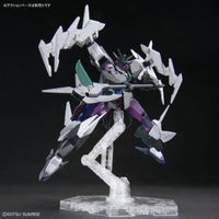 HGGBM 1/144 Plutine Gundam – action pose on clear stand with wings