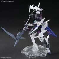 HGGBM 1/144 Plutine Gundam – action pose with scythe and clear stand