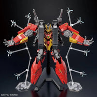 HGGBM 1/144 Typhoeus Gundam Chimera – front view with clear stand and runners