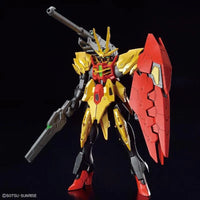 HGGBM 1/144 Typhoeus Gundam Chimera – front view with cannon and red shield