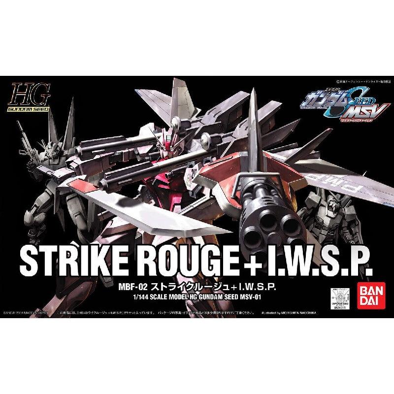 Bandai HGGD 1/144 MSV No.01 MBF-02 Strike Rouge + I.W.S.P. - Kidultverse