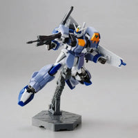 HGGD 1/144 R02 Duel Gundam Assault Shroud – action pose on grey display stand