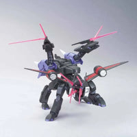 HGGS 1/144 No.046 TMF/A-802W2 Kerberos BuCue Hound – three-quarter front view with beam weapons raised