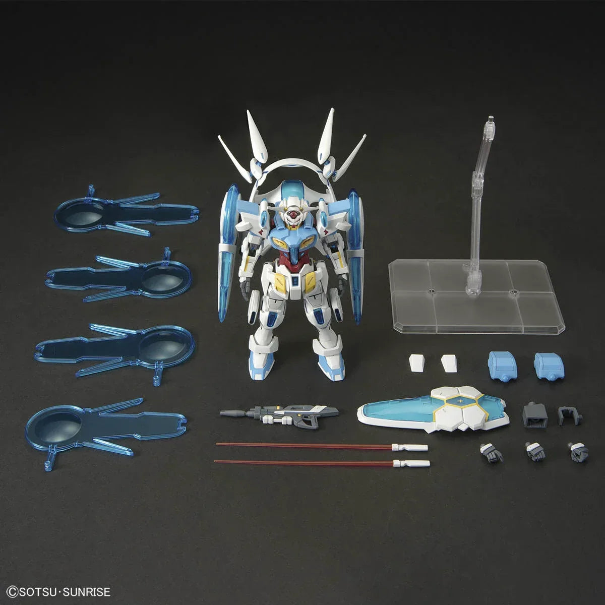 Bandai HGRG 1/144 The Gundam Base Limited G-Self Perfect Pack [Reconguista in G the Movie Ver.] - Kidultverse