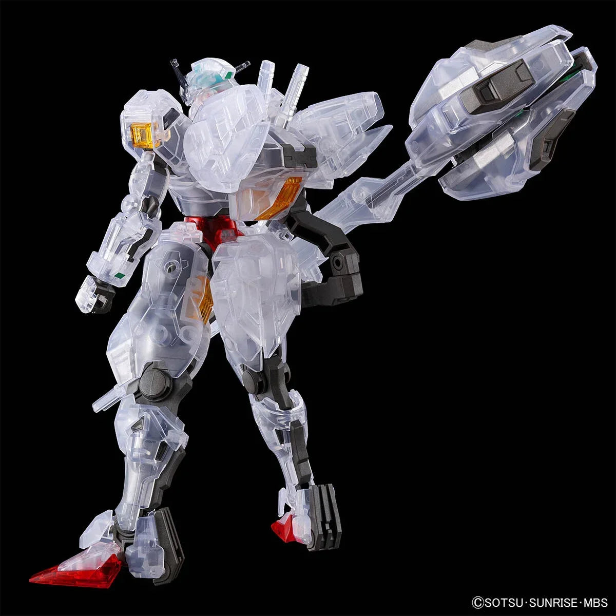 Bandai HGTWFM 1/144 The Gundam Base Limited Gundam Calibarn [Clear Color] - Kidultverse