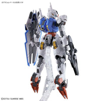 HGTWFM 1/144 XVX-016 Gundam Aerial – rear view on clear stand