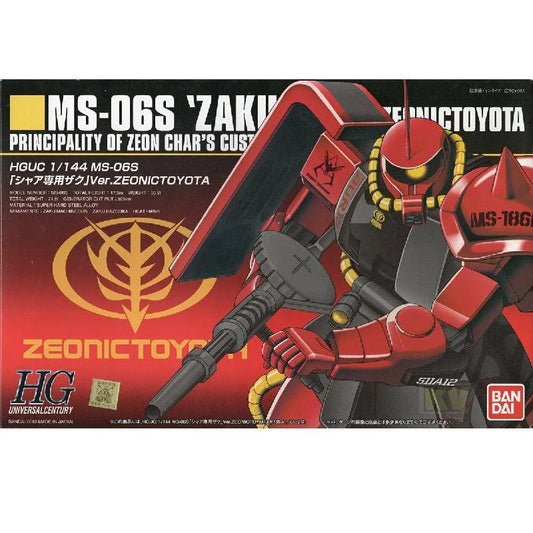 Bandai HGUC 1/144 MS-06S Char's Zaku II [Ver. Zeonic Toyota] - Kidultverse