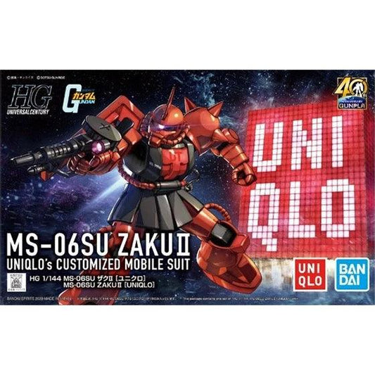 Bandai HGUC 1/144 MS-06SU Zaku II [Uniqlo's Customized Mobile Suit] - Kidultverse