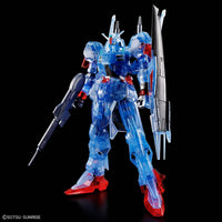 HGUC 1/144 MSF-007 Gundam Mk-III – clear blue translucent body with beam rifle