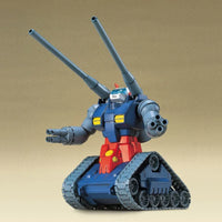 HGUC 1/144 No.007 RX-75 Guntank – three-quarter front view with twin cannons raised