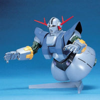 HGUC 1/144 No.022 MSN-02 Zeong – three-quarter view on display stand