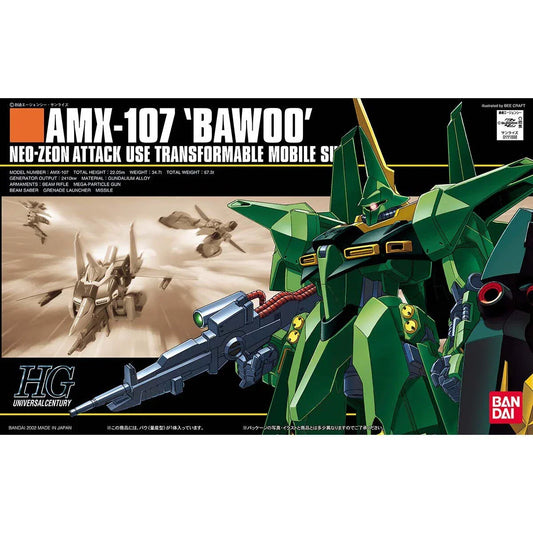 Bandai HGUC 1/144 No.031 AMX-107 Bawoo [Mass Production] - Kidultverse