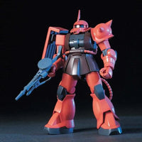 HGUC 1/144 No.032 MS-06S Char's Zaku II – front view with shield and beam rifle