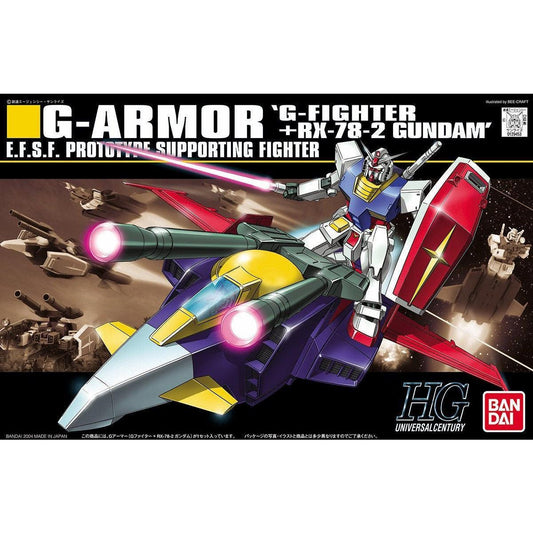 Bandai HGUC 1/144 No.050 G-Armor [G-Fighter + RX-78-2 Gundam] - Kidultverse