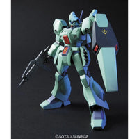 HGUC 1/144 No.097 RGM-89 Jegan – three-quarter front view with shield raised