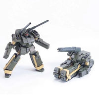 HGUC 1/144 No.106 D-50C Loto Twin Set – mech in walking pose beside tank mode
