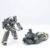 HGUC 1/144 No.106 D-50C Loto Twin Set – robot and tank modes side by side