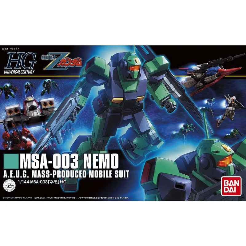 Bandai HGUC 1/144 No.150 MSA-003 Nemo - Kidultverse