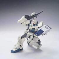 HGUC 1/144 No.155 RX-79Ez-8 Gundam Ez8 – action pose with rifle raised and shield