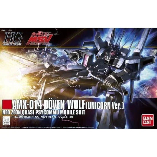 Bandai HGUC 1/144 No.160 AMX-014 Döven Wolf [Unicorn Ver.] - Kidultverse