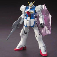 HGUC 1/144 No.165 LM312V04 Victory Gundam – front view with clear pink shield